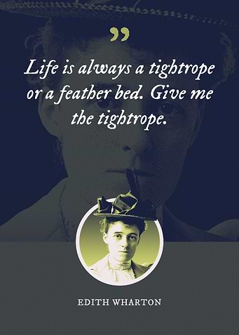 Life is always a tightrope