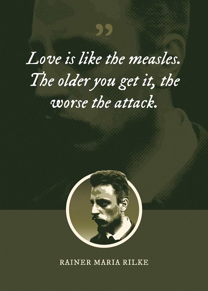 Love is like the measles