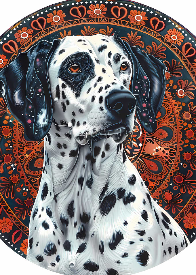 Mandala Dalmatian