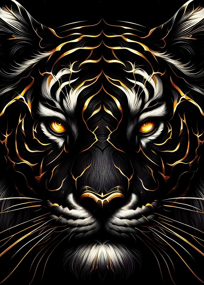 Golden Crack Tiger