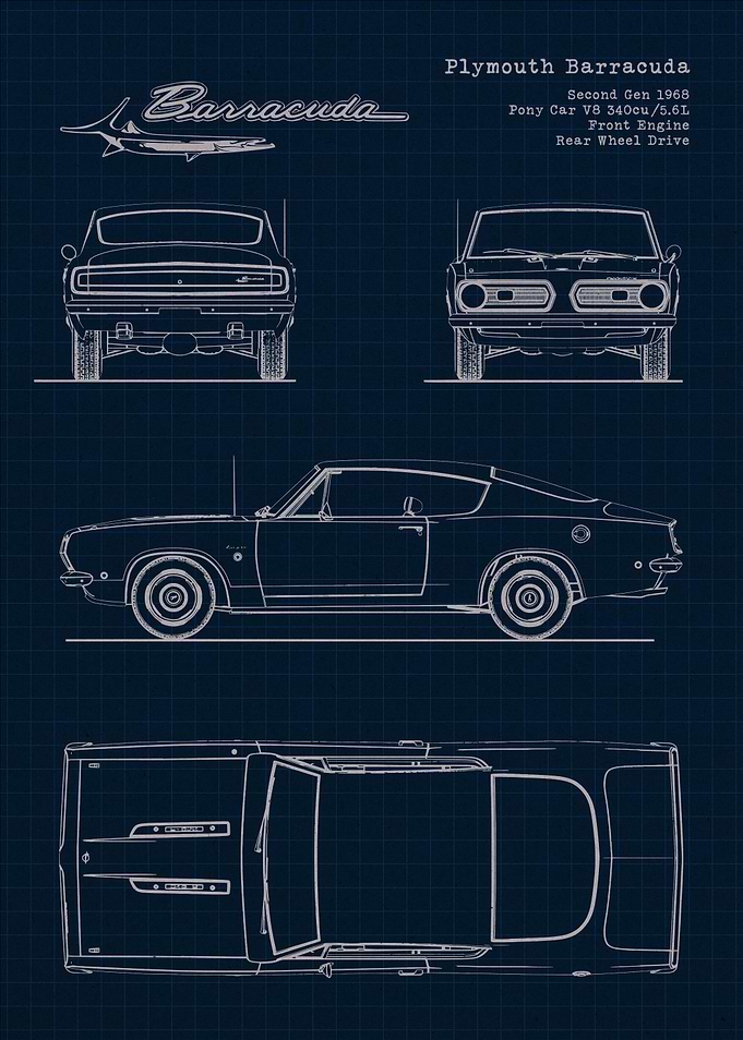 2nd gen pony car