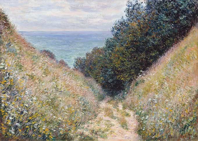 Road at La Cavee Pourville