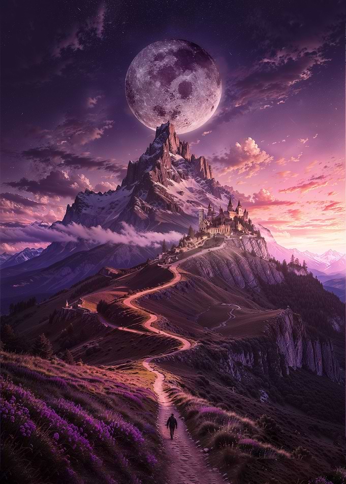 Moonlit Castle