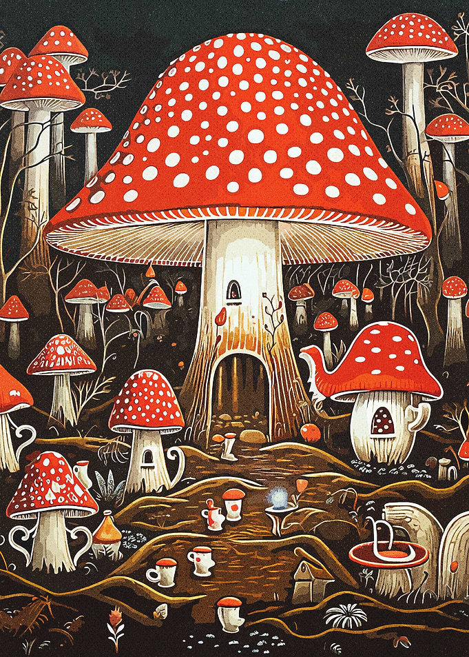 Fantasy Mushroom