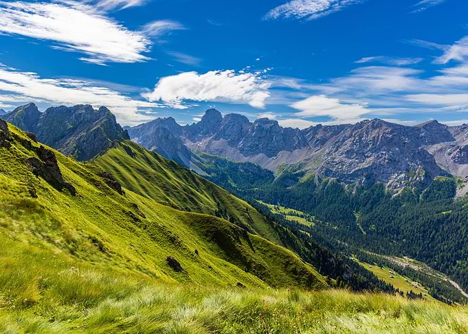 Dolomites in Italy