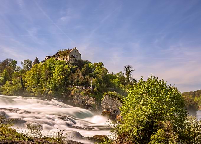 SWITZERLAND RHEIN FALLS