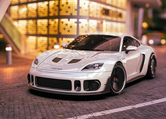 Rezvani Retro RR1 race car