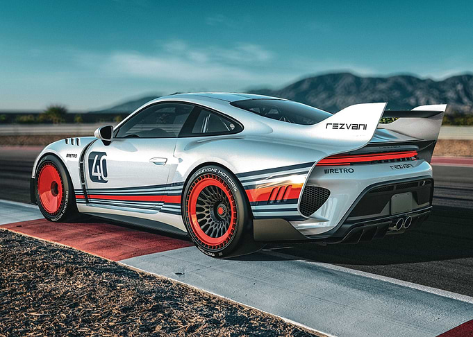 Rezvani Retro RR1 race car