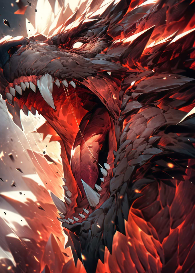 Nidhogg Dragon Viking Art