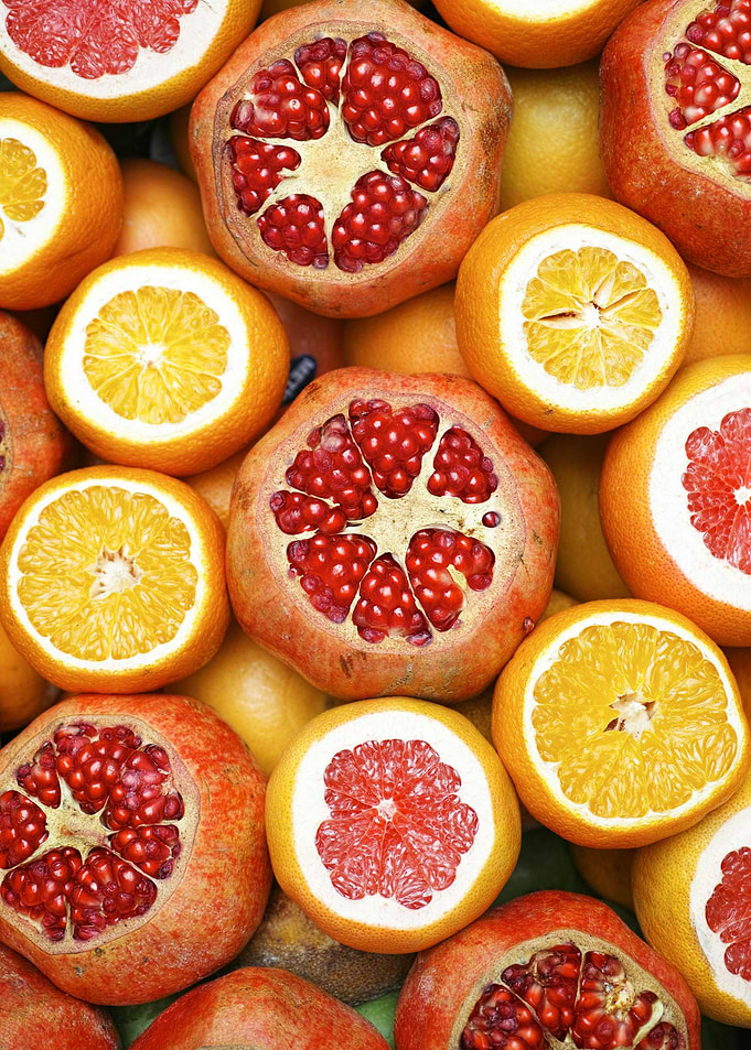 Citrus and Pomegranate