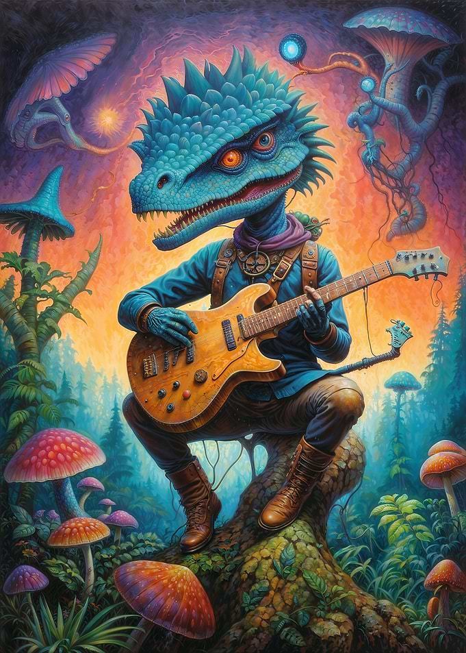 Dinosaur Steampunk Ballads