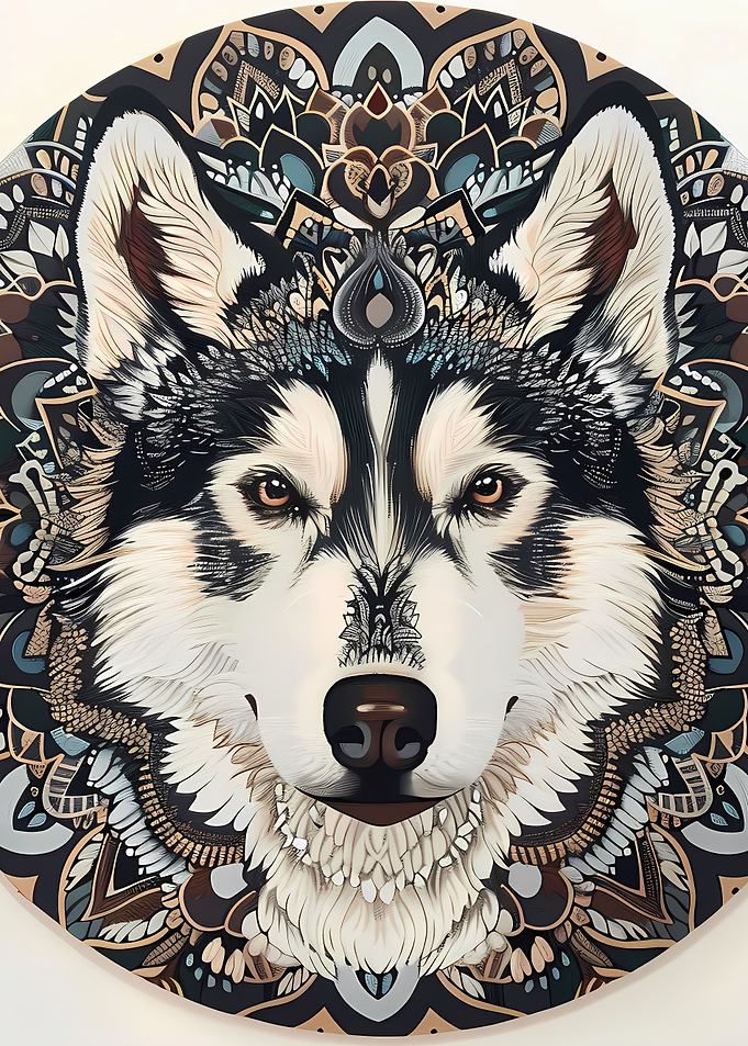 Mandala Husky