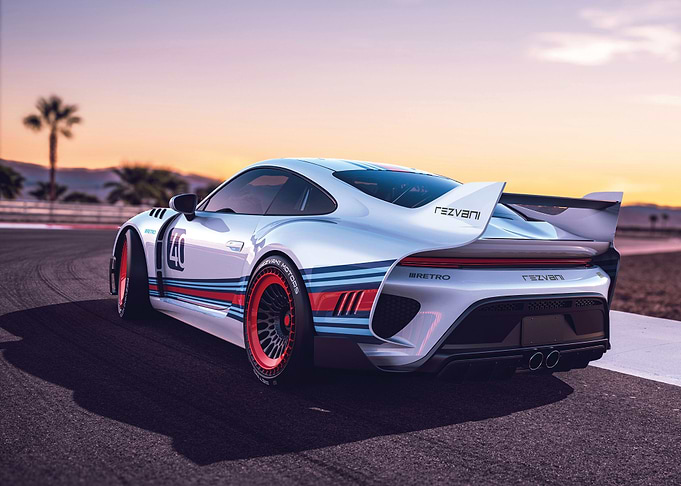 Rezvani Retro RR1 race car