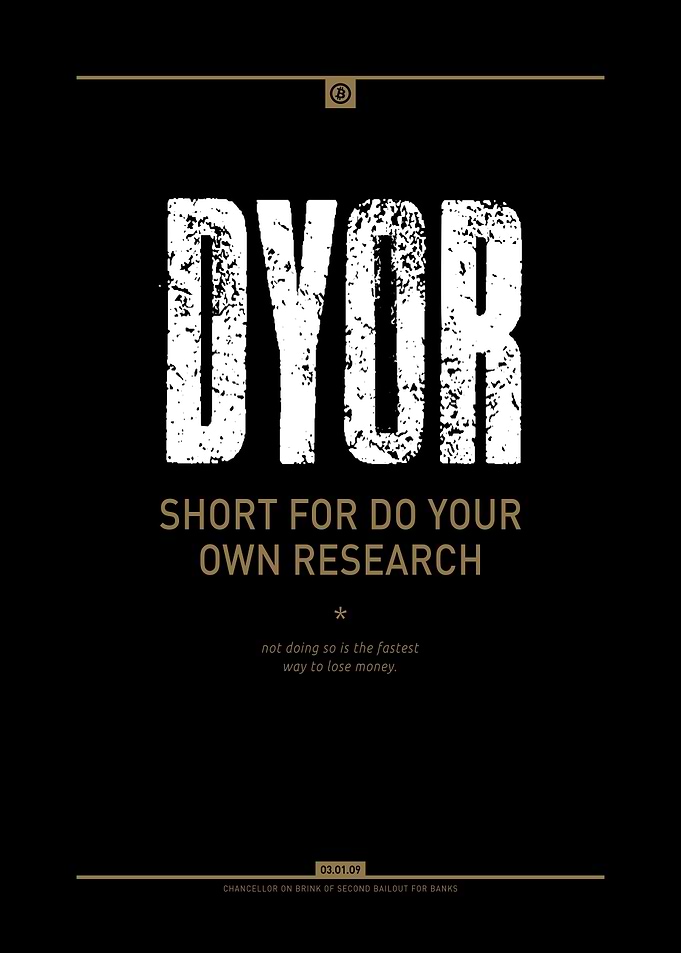 DYOR Crypto Definition