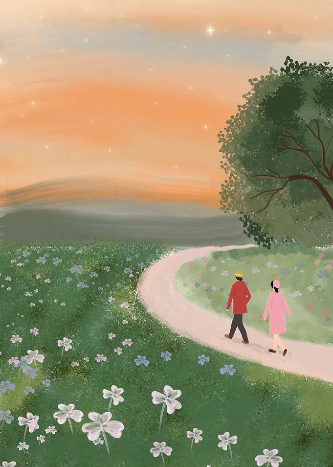 nature and couple