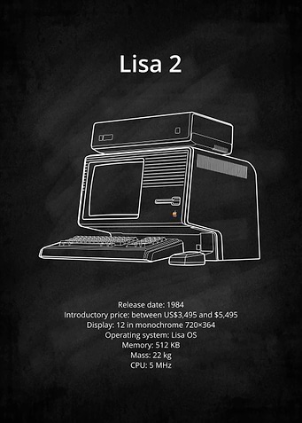 Apple Lisa old computer