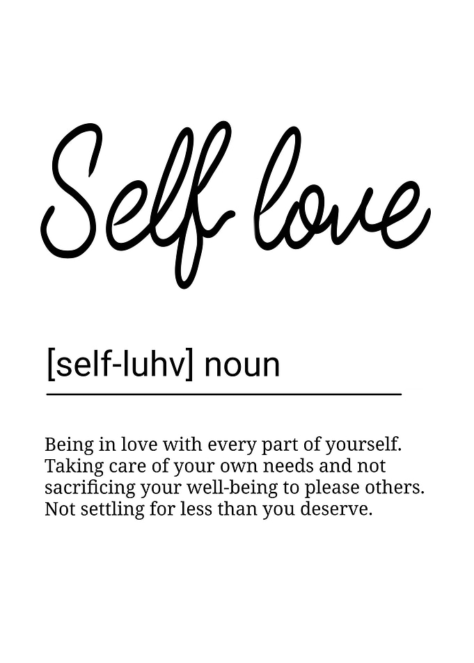 Self love Definition