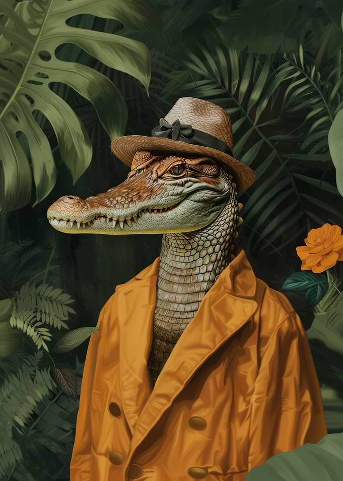 Crocodile Charm