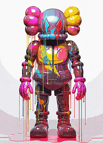 Kaws Paint