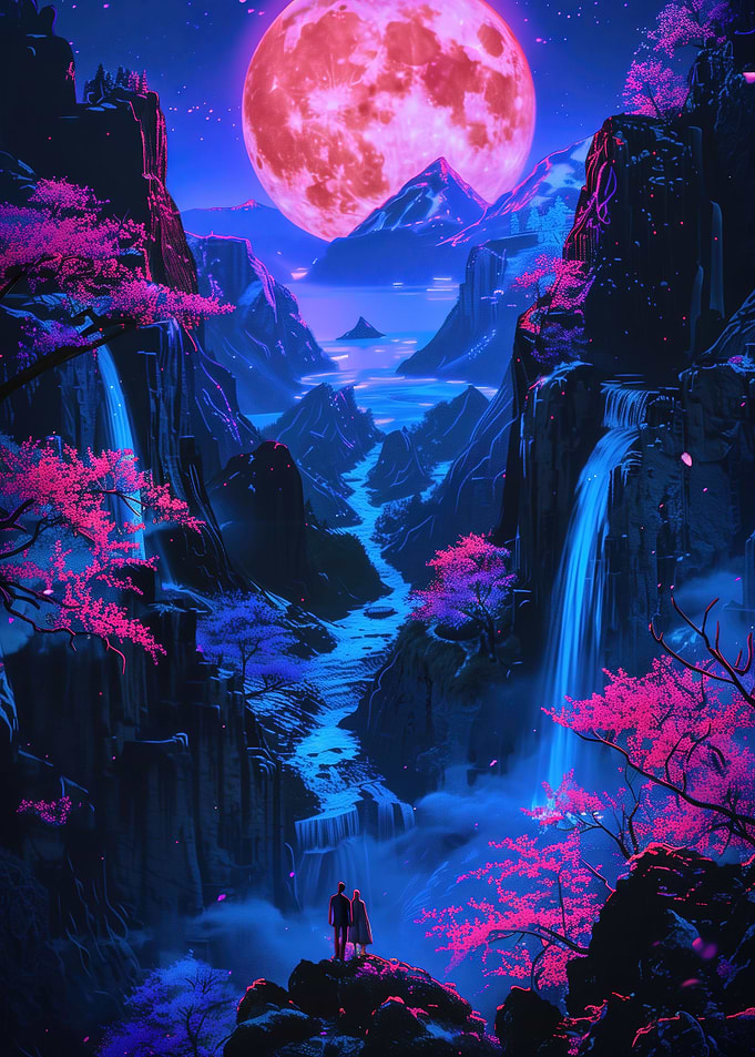 Dreamy Japanese Mountain
