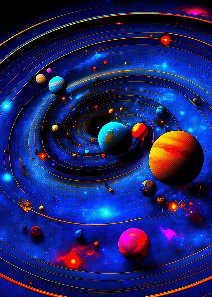 Circle Planet Space