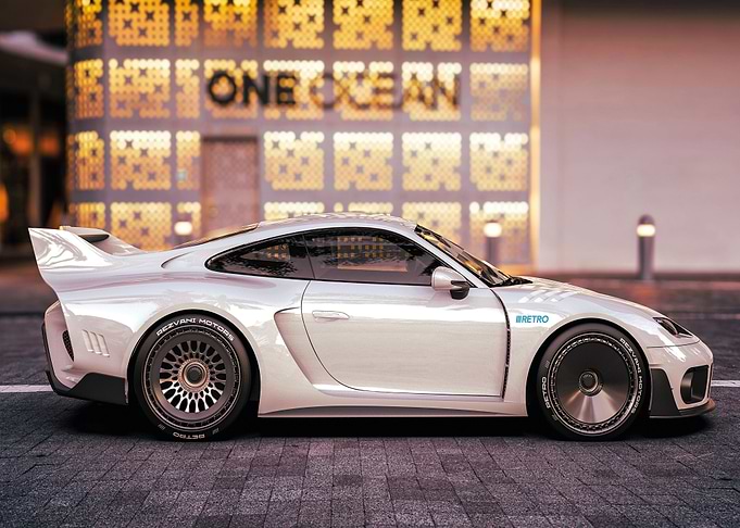 Rezvani Retro RR1 race car