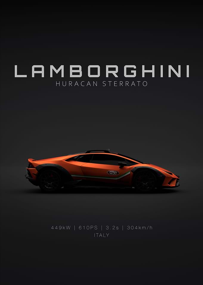 Huracan Sterrato Orange