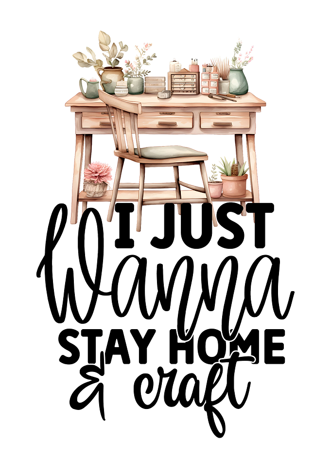 Stay home and craft