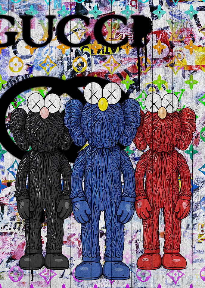 Pop Art Kaws Fashion