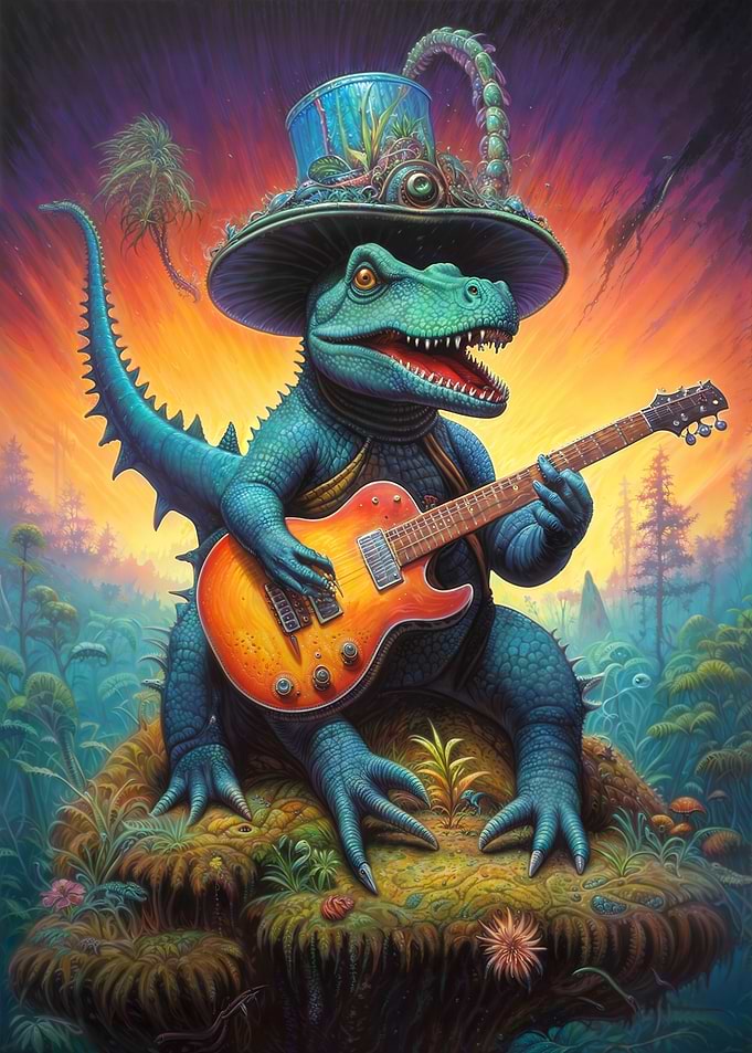 Steampunk Dino Serenades 2