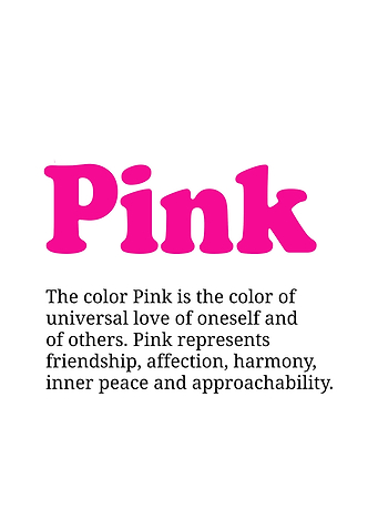 Pink