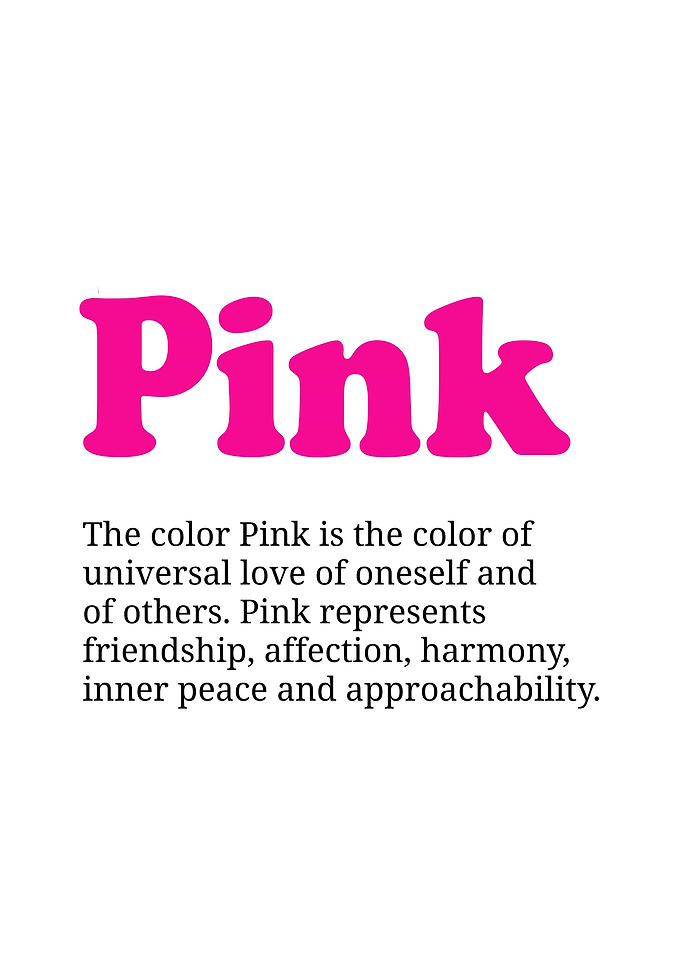 Pink