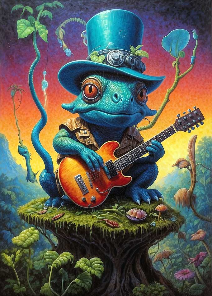 Dino Steampunk Melodies