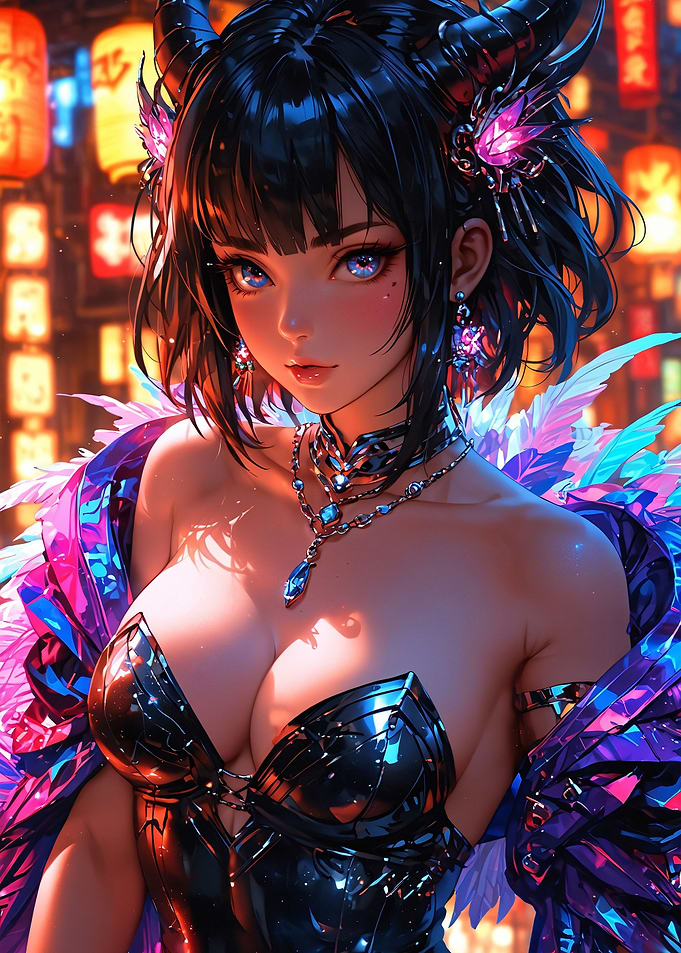Demon Kissed Beauty