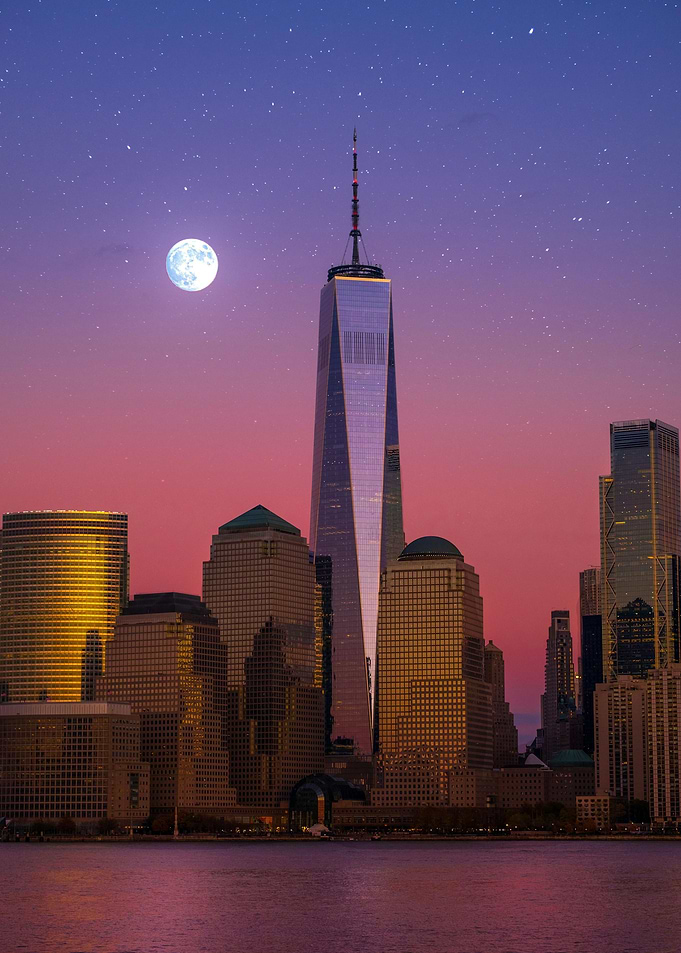 Dusk Over Freedom Tower