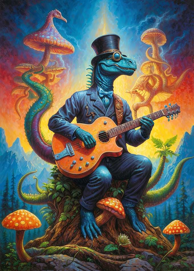 Steampunk Dinosaur Ballads