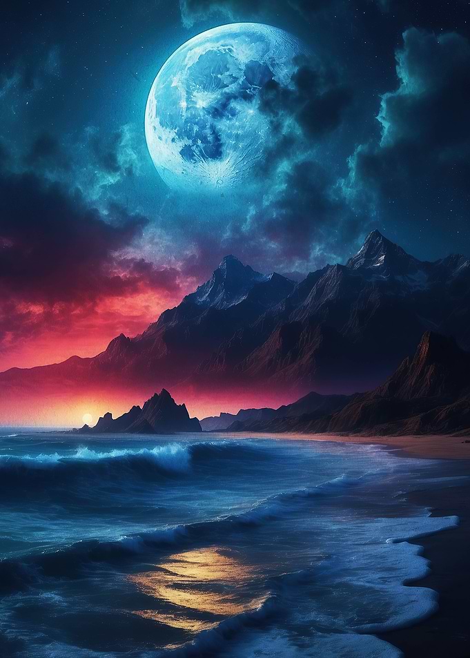 beautiful night sky 01