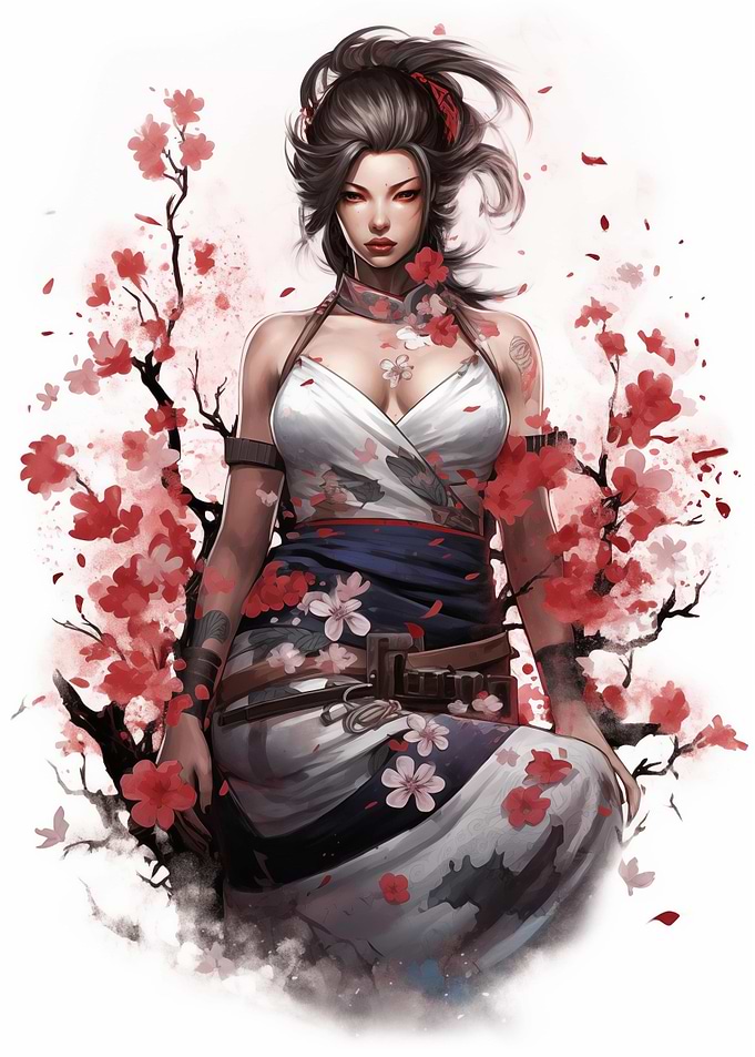 Elegance of geisha