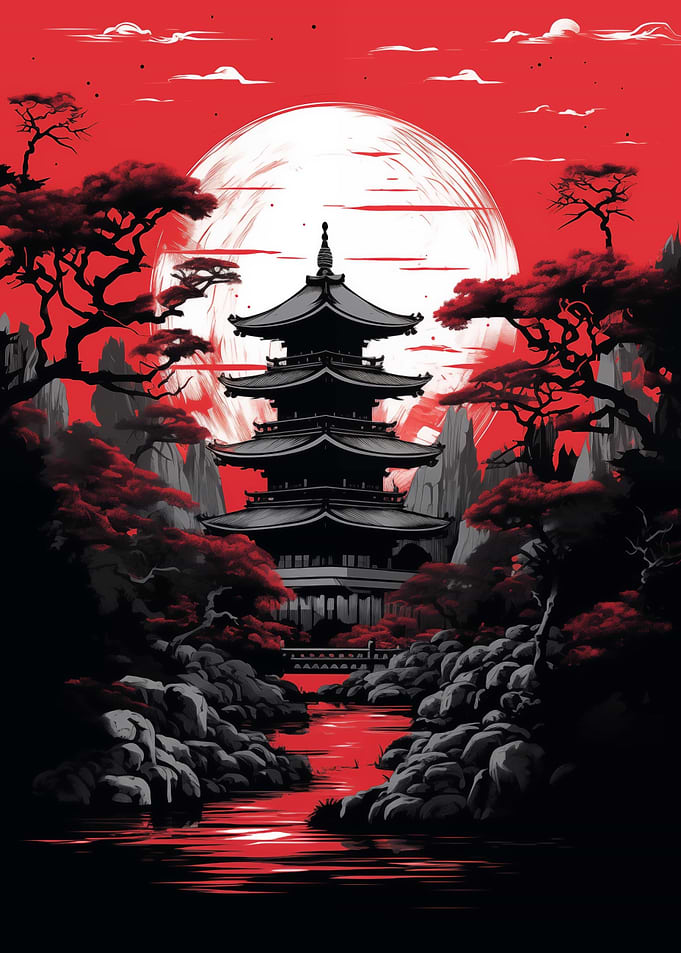 Red japan