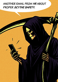Grim Reaper Scythe Safety