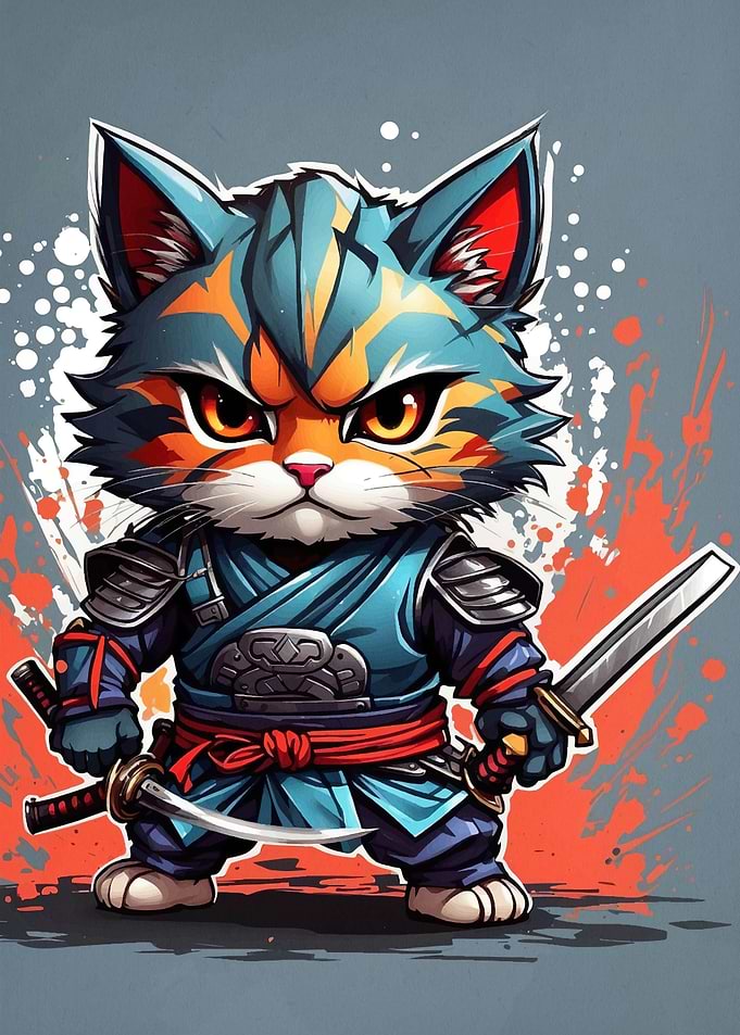 Cat Samurai