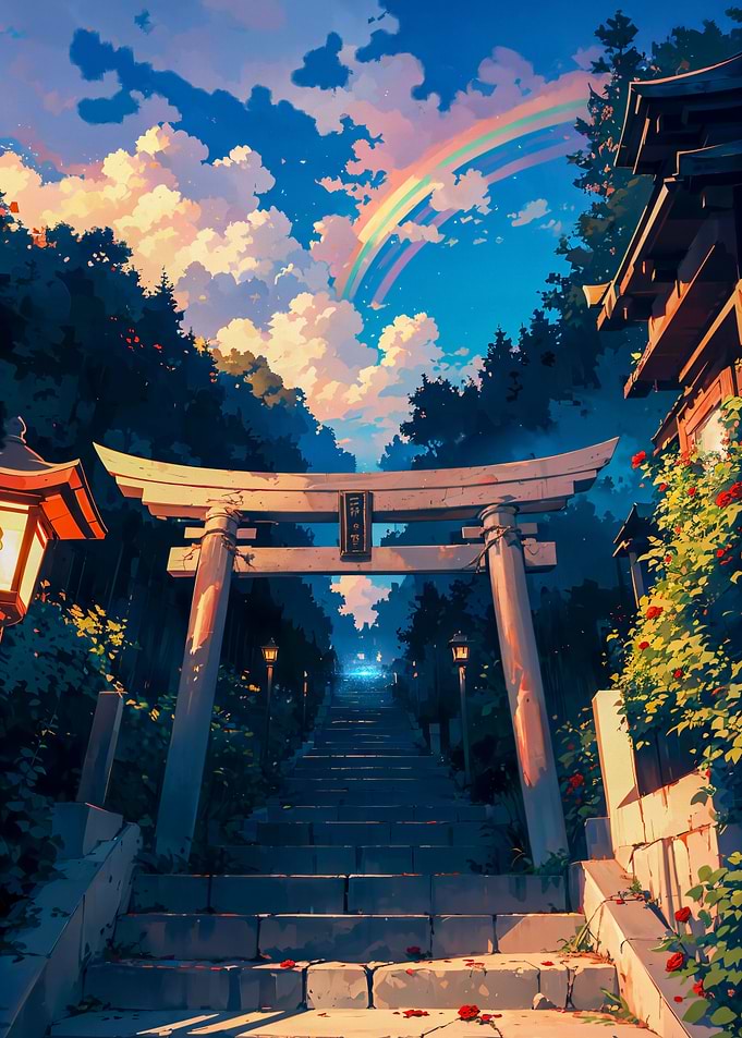 Rainbow Torii