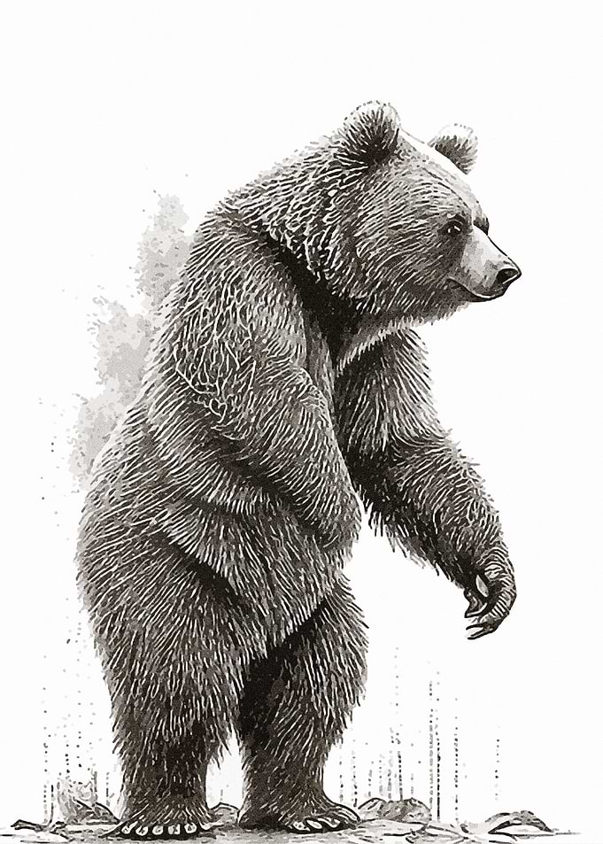 Bear Drawing