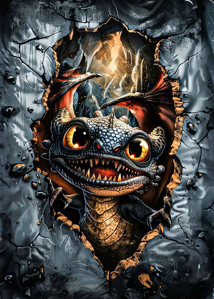 Cute Dragon Baby