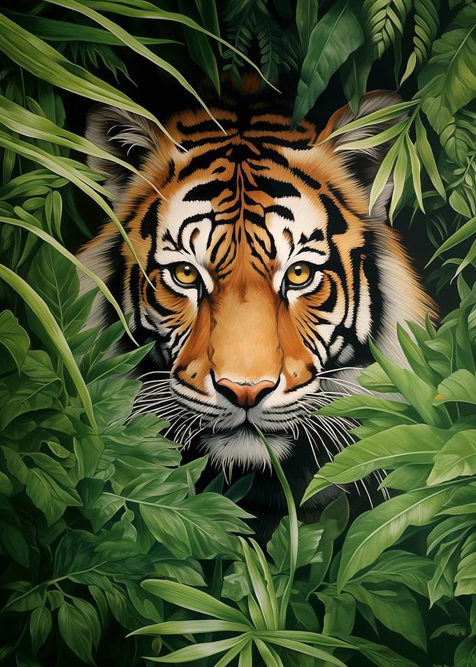 Tiger in jungle