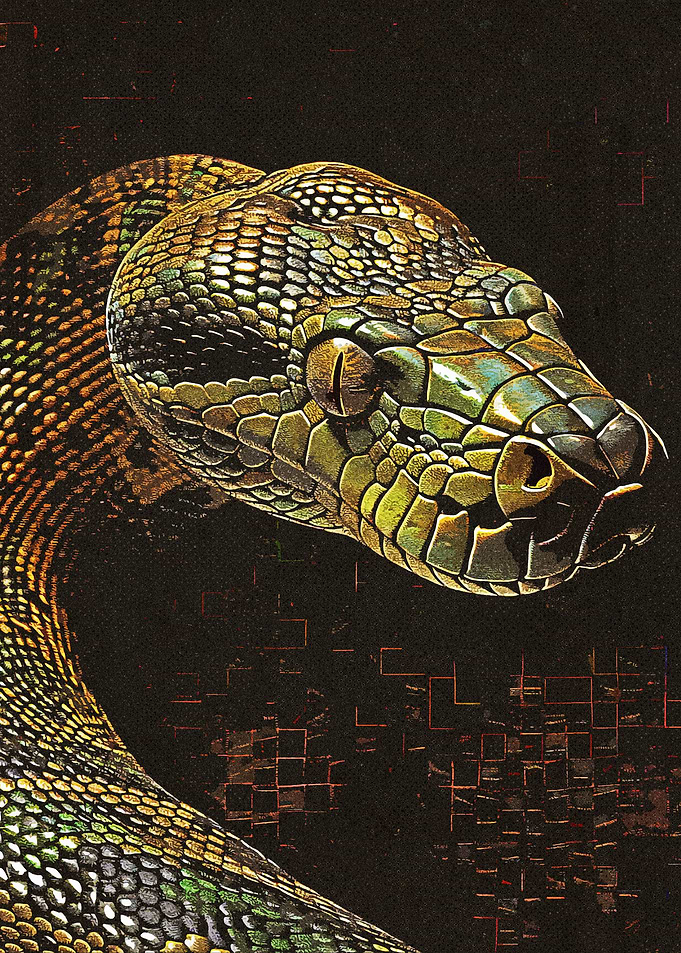Snake Portrait