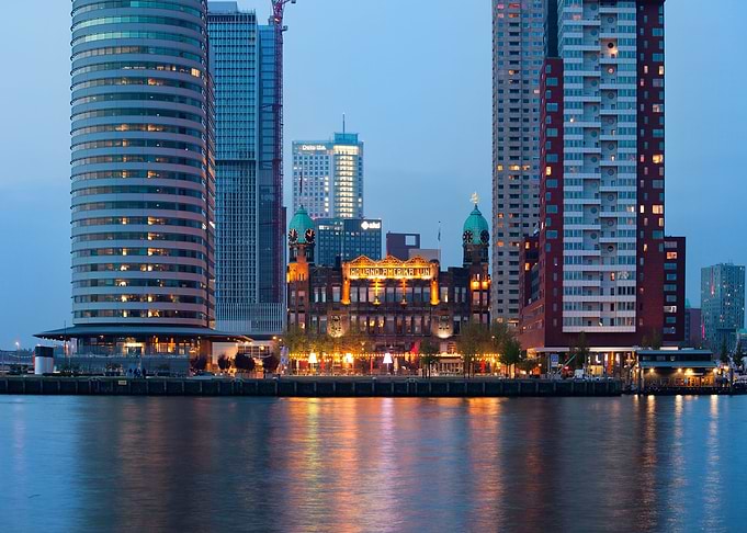 Rotterdam City Downtown