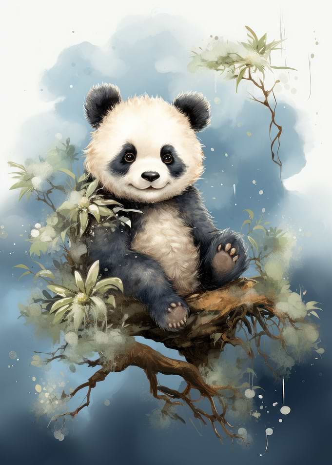 Baby panda