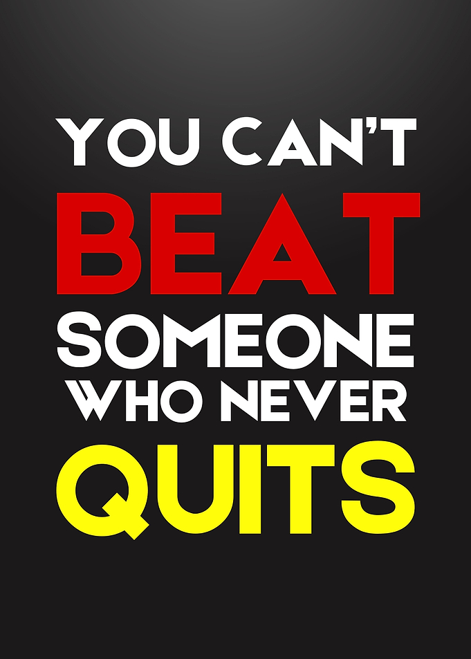 Never Quits Motivational