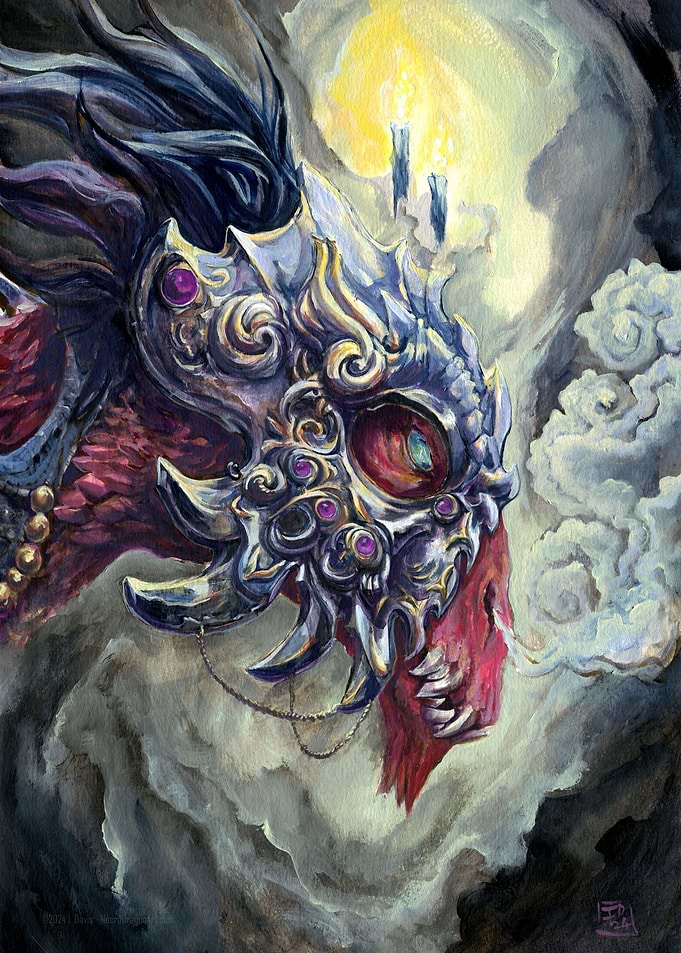 Armoured Dragon Mage